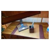 DESK LAMP , ENCELOPE OPENER