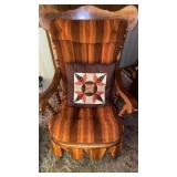 RUST COLORED NICE ROCKING CHAIR
