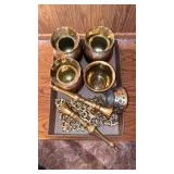 BRASS VASES