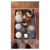 BRASS CANDLE HOLDERS