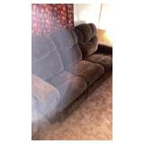 LAZY BOY 7 FOOT COUCH WITH 2 RECLINERS