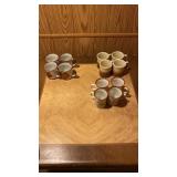 3 SETS OF 4 CUPS