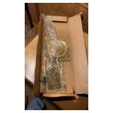 NEW FIRE PLACE TOOLS AND WOOD HALL TREE