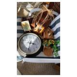 CLOCK,FLORAL DECO , GOODSE