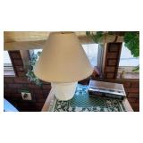 LAMP AND CLOCK RADIO