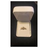 RING MISSING SET-  14 CARAT GOLD