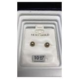 14 KT GOLD EARRINGS
