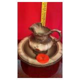 CERAMIC PITCHER AND BASIN
