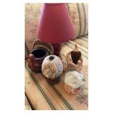 TABLE LAMP & OTHER DECORATIONS