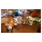 CONTAINERS, AUTUMN DECORATIONS , ROOSTER AND