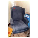 BLUE EASY CHAIR