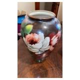 12,IN BIG PAINTED VASE