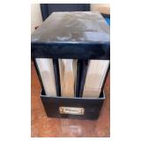 3 PHOTO ALBUMS WITH BOX