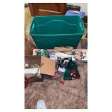 CHRISTMAS TREE AND DECORATIONS AND TOTE