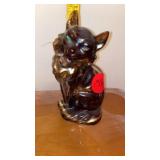 9 IN CAT WITH GREEN EYES