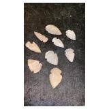 FLINT ARRROW HEADS