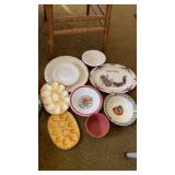 DEVILED  EGG TRAYS , BOWLS, PLATTERS