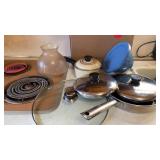 PAN, POTS , BOWL , GLOBE, FORK