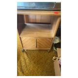 WOOD MICROWAVE STAND