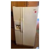 WHIRLPOOL 2 DOOR SIDE BY SIDE FRIDGE