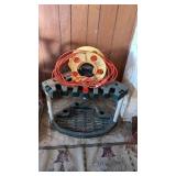 EXTENSION HOSE AND RING AND GARDEN TOOL HOLDER