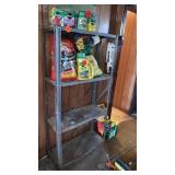 METAL SHELF 29 IN BY 58 IN - ITEMS NOT INCLUDED