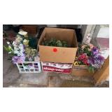 BOUQUETS OF FAKE FLOWERS