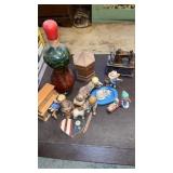 FIGURINES , SEWING MACHINE , MISC
