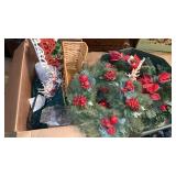 CHRISTMAS WREATHES AND OTHER LIGHTS AND