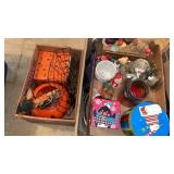 CHRISTMAS AND HALLOWEEN DECORATIONS AND OTHER