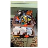 2 BOXES OF KITCHEN CLEAN OUT DRAW.