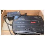 APC BATTERY SURGE PROTECTOR  BATTERY BACK UP
