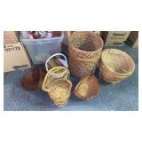 WICKER BASKETS AND OTHER