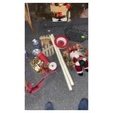 CHRISTMAS DECORATIONS AND WRAPPING PAPER