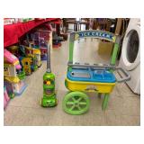 Toy Ice Cream Cart Set