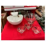 Glass Food Serving Set