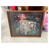 Framed Golf Artwork Print