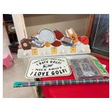 Sports-Themed Decor Set