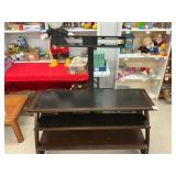 Media Console With Mount