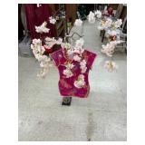 Decorative Blossom Tree and Silk Dress