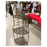 Metal Corner Shelf Unit