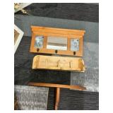 Three-Piece Wooden Decor Set