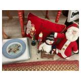 Holiday Decor and Plate Set