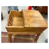 Wood Magazine Side Table