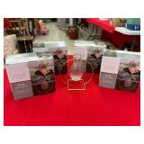 Glass and Metal Vase