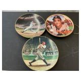 Three Baseball Plates