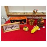 Fall-Themed Decor Lot