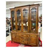Wood Display Cabinet