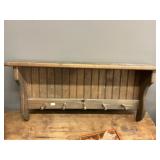 Wood Wall-Mounted Rack