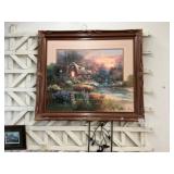 James Lee Cottage Scene Painting